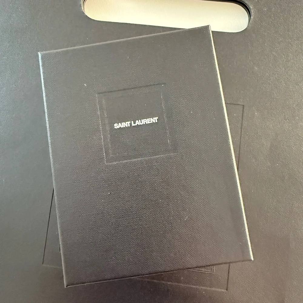 NWT YSL SAINT LAURENT OPYUM Bracelet Black lLeather Unisex🖤💝 - Picture 13 of 16